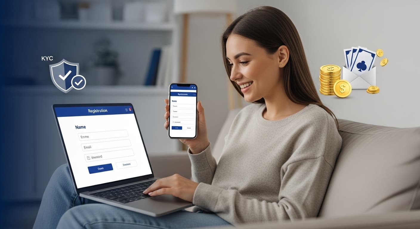 Kako se registrirati u online kasinu: Vodič korak po korak image